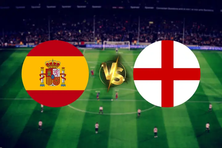 ทีมชาติสเปน VS ทีมชาติอังกฤษ 4 ทีมชาติอังกฤษ